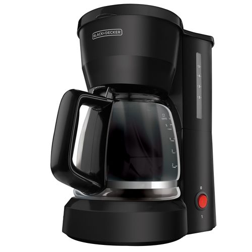 Cafetera de 5 Tazas BLACK+DECKER, Negro DCM600B