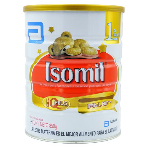 Fórmula para bebé Isomil® 1 Inmunify, 0 A 12 Meses - 850 g