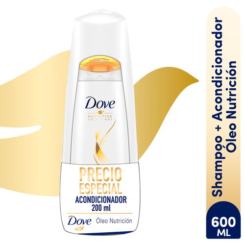Shampoo Dove Oleo Nutricion 400ml + Acondicionador 200ml