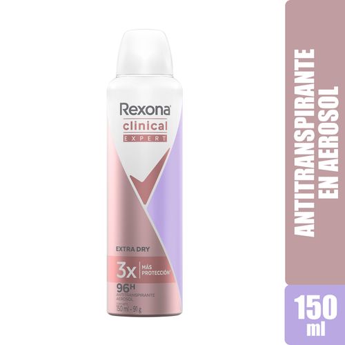 Desodorante Rexona Clinical, Extra Dry - 150ml