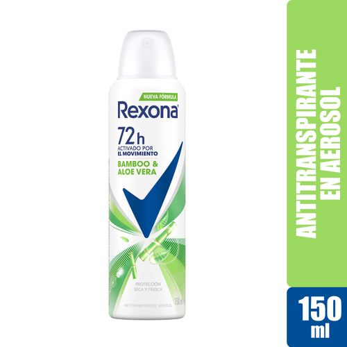 Desodorante Rexona Mujer Bamboo en spray - 90 g