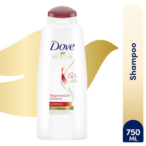 Shampoo Dove Regeneración Extrema Superior - 750ml