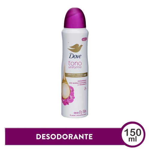 Desodorante Spray Dove Tono Unifo Orquidea - 150ml