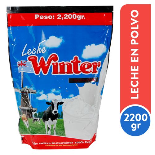 Leche Winter Entera En Polvo 2200gr