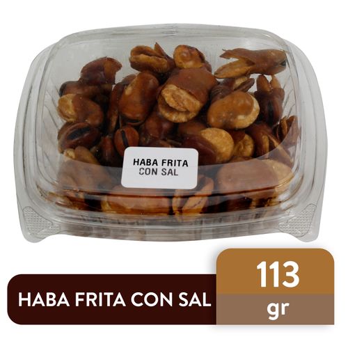 Haba Con Cascara Frita Con Sal 113Gr