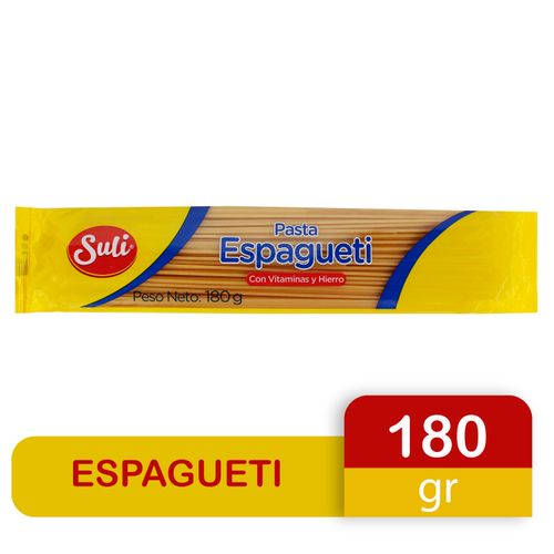 Pasta Suli, Spagueti -180g