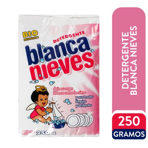 Detergente Blanca Nieves 250 Grs 40/1