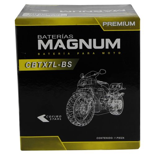 Batería De Moto Btx7L Bs Magnum Agm