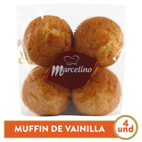 Muffin Vainilla 4Pack Marcenilo