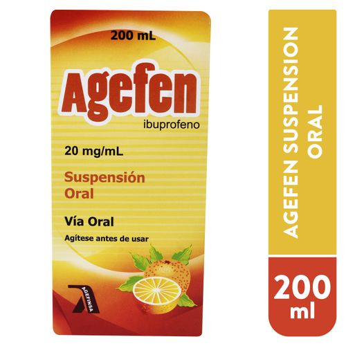 Agefen Susp Oral 100Mg/5Ml 200 Ml