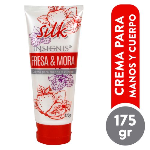 Crema Insignis Silk Fresa Mora - 175gr