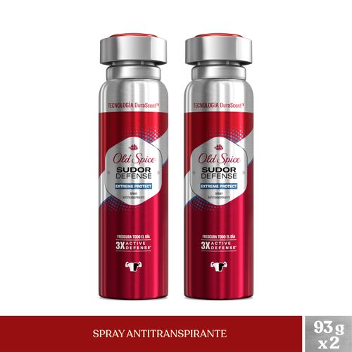 Spray Antitranspirante Old Spice Extreme Protect -93 g/ 2 Uds