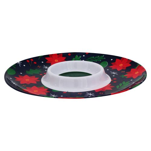 Bandeja de Melamina Diseño Santa Forma Redonda