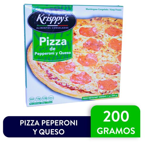 Pizza Krisppys Queso Peperoni 200gr