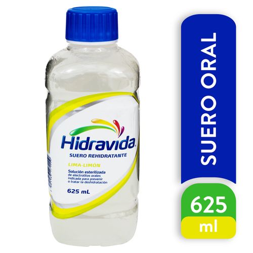 Suero Oral Hidravida Sabor Lima Limón - 625ml