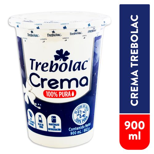 Crema Trebolac Pura - 900ml