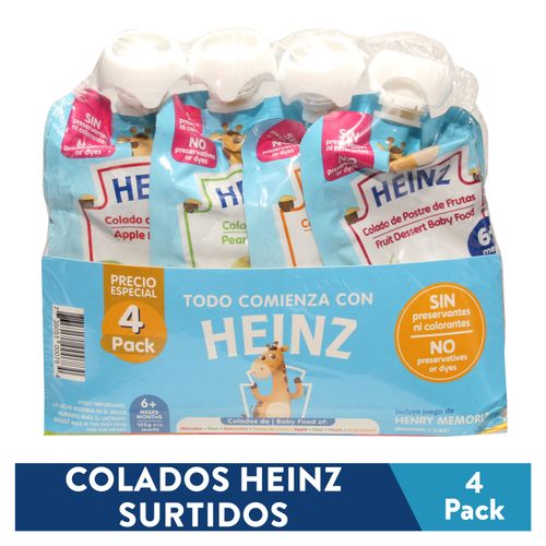 Colado Heinz Surtido Sabor 4 Pack - 420g