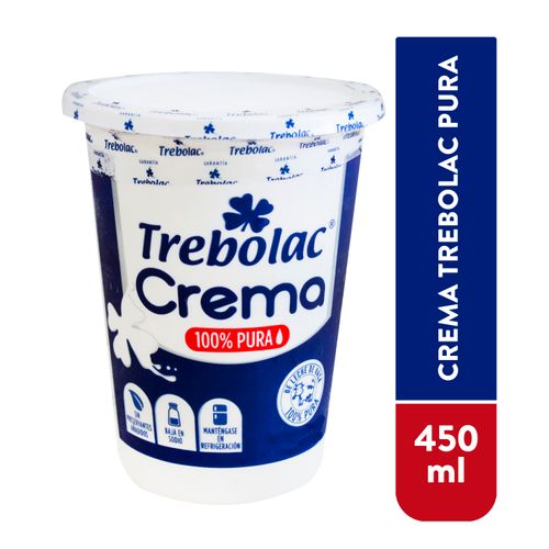 Crema Trebolac Pura - 450ml