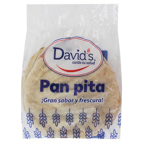 Pan pita David's árabe 4 Uds - 284 g