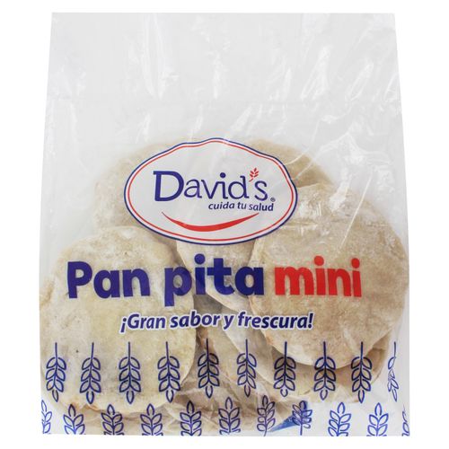 Pan pita David's mini y blanco 10 Uds - 368.5 g