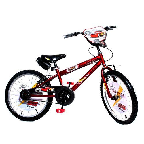 Bicicletas Disney Cars Para Niños Neumático R20, De 7A10 Años