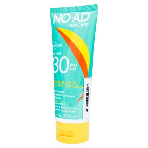 Bloqueador NO-AD 30 spf - 89 ml