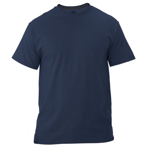 Camiseta Fruit Of The Loom Cuello Redondo, color azul -Talla S