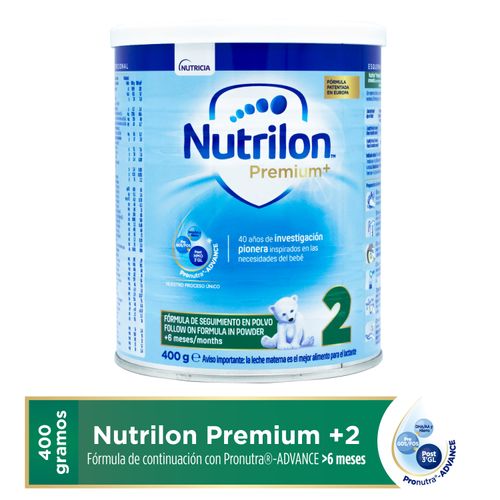 Fórmula para bebé Nutrilon Premium, paso 2 - 400 g