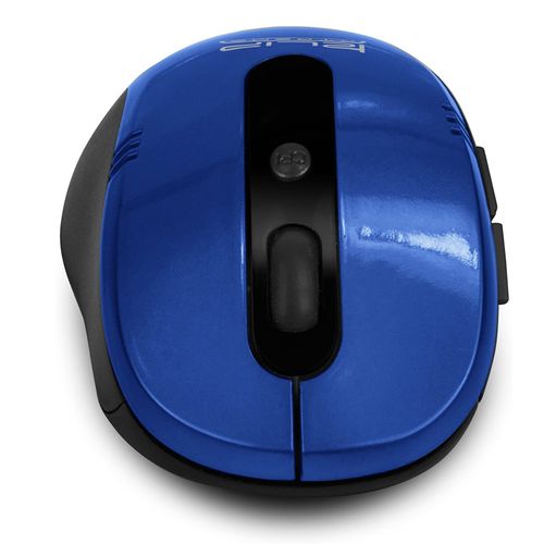 Mouse Klip Xtreme, óptico inalámbrico Vector Azul