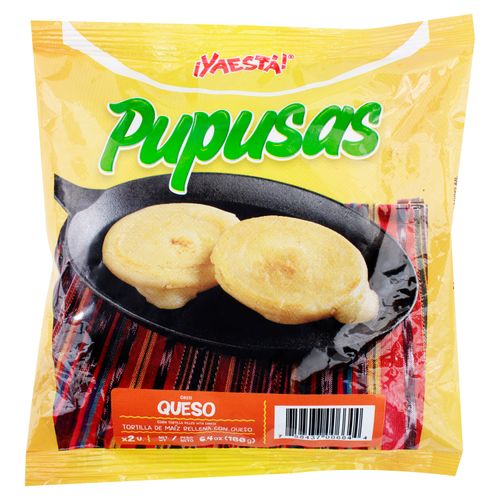 Pupusas Queso Yaesta 2pk 180gr