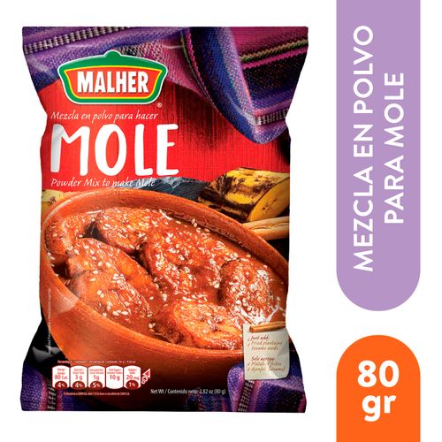 MALHER® Preparados Mole Sobre 80g