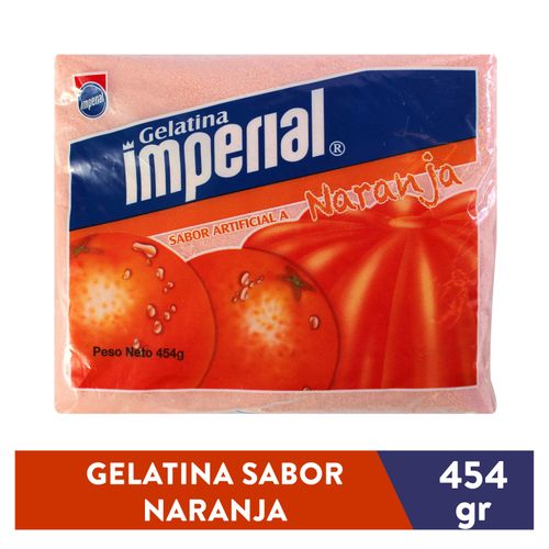 Gelatina Imperial Naranja - 454 g