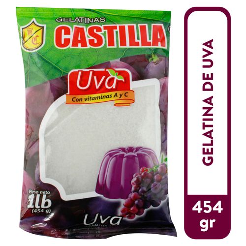 Gelatina Castilla Sabor Uva - 454 g