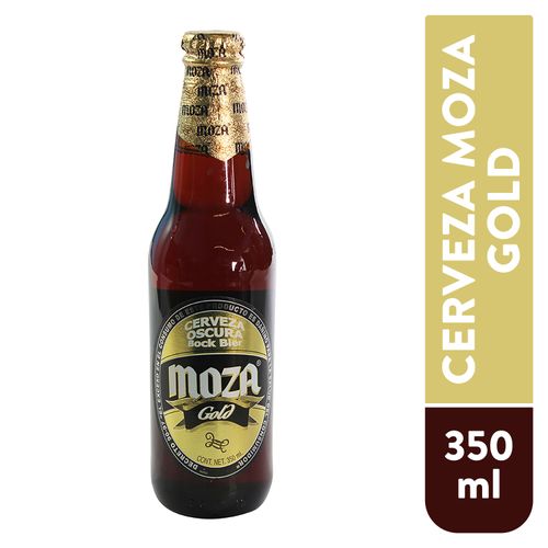 Cerveza Moza Gold Botella - 350 ml