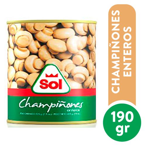 Champinones Sol Enteros - 190gr
