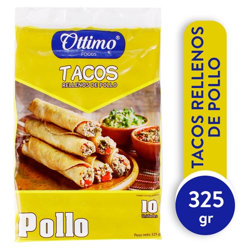 Tacos Ottimo Rellenos De Pollo - 325gr