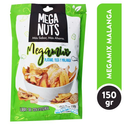 Megamix Mega Nuts Malanga - 150gr