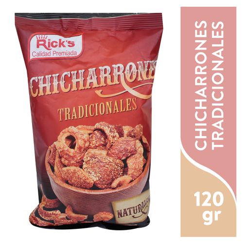 Snack Ricks Chicharrón Tradicional - 120 g
