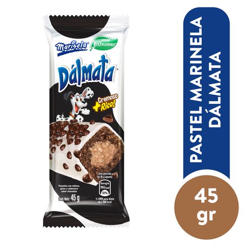 Pastel Marinela Dalmata  1 Unidad - 45gr