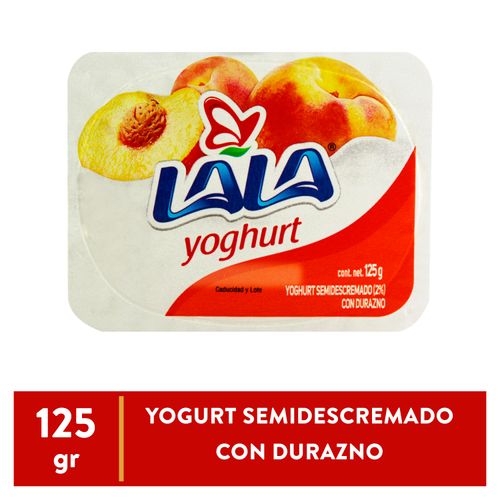 Yogurt Lala Batido Durazno 125 Gr