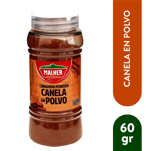 Canela Malher Polvo Frasco - 60 g