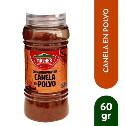 Spices  Malher Canela Polvo Frasco - 60gr