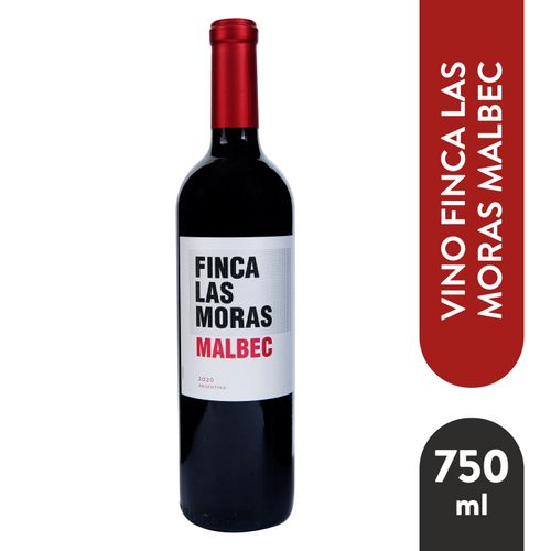 Vino Finca Las Moras Malbec - 750gr