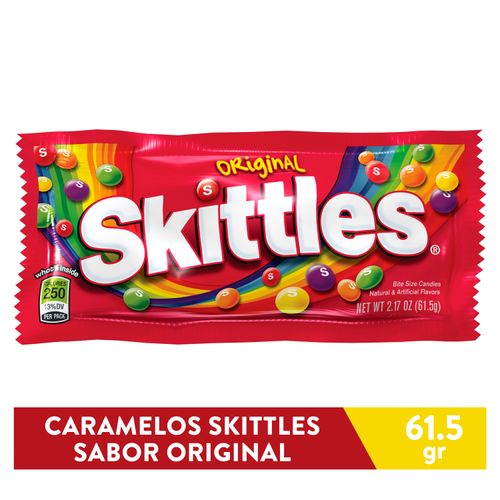 Confites Skittles Original  - 61.5gr