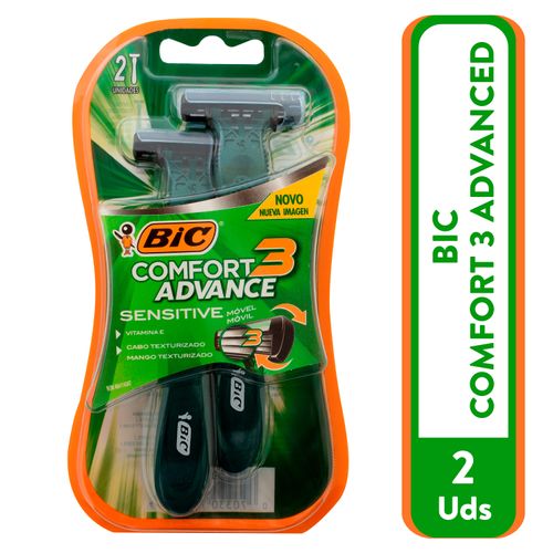 Rasuradora Bic Comfort 3H Sensitive 2Uni