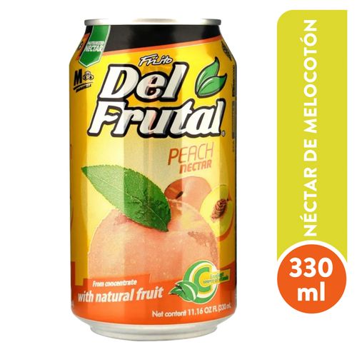 Nectar Del Frutal Melocoton Lata - 330ml