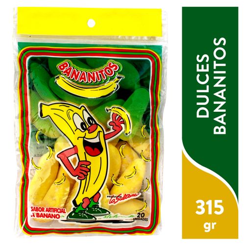 Dulces Sultana Bananitos - 315gr