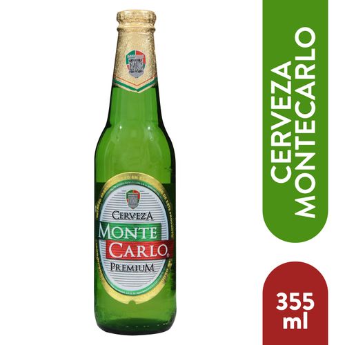 Cerveza Monte Carlo Botella - 355ml