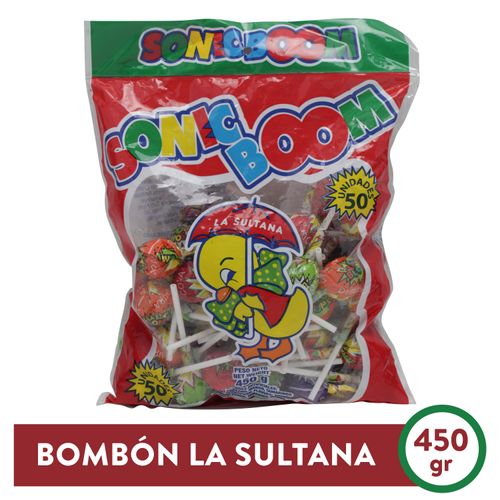 Bombon Sultana Boom 50 Unidades - 500 g