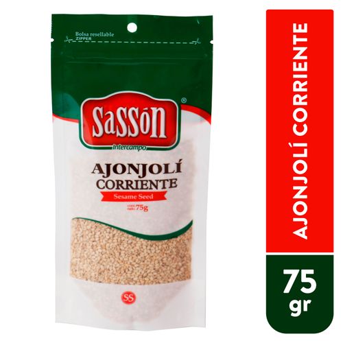 Especias Sasson Ajonjoli Corriente - 75gr